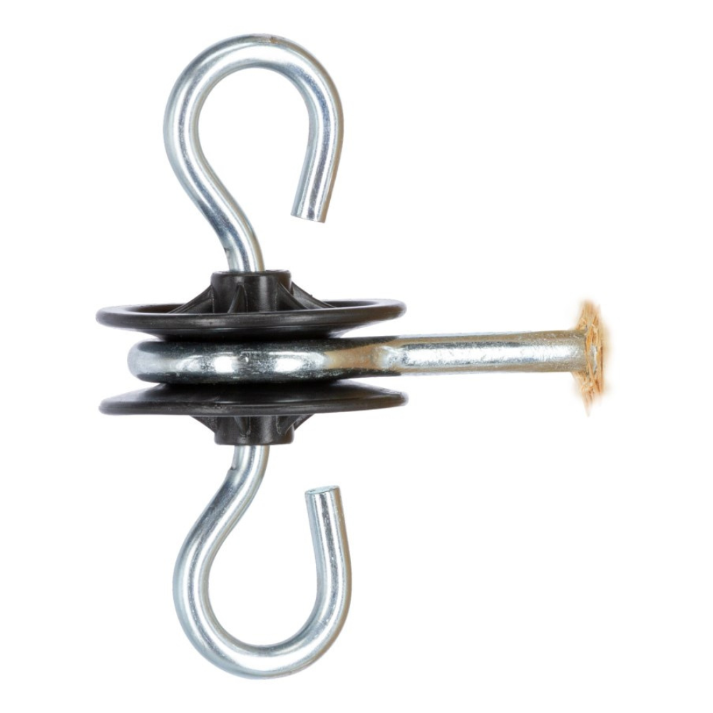 Vārtu izolators koka stabam